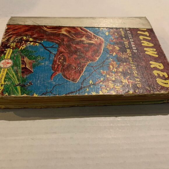 Outlaw Red - Jim Kjelgaard - Rare Hardcover Book - Vintage Kids - Picture 4 of 6